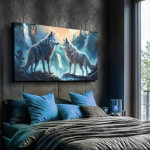 Load image into Gallery viewer, 3D Wolves Wall Art IV