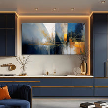 Load image into Gallery viewer, Abstract Geometric Lines Wall Art III