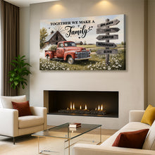 Load image into Gallery viewer, Personalized Family Farmhouse Old Truck Wall Art