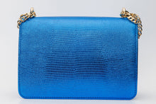 Load image into Gallery viewer, The Maple Sax Blue Leather Handbag