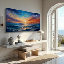Load image into Gallery viewer, Waterscape Abstract Wall Art XIII