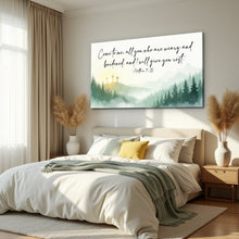 Load image into Gallery viewer, Come To Me - Matthew 11:28 Faith Sign