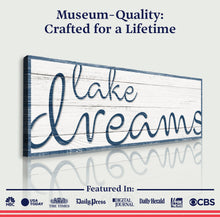 Load image into Gallery viewer, Lake Dreams Sign II