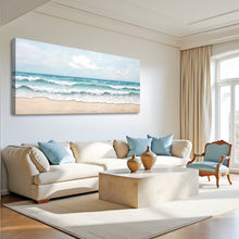 Load image into Gallery viewer, Serene Ocean Wave Coastal Wall Art