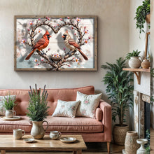 Load image into Gallery viewer, 3D Cardinals Wall Art V