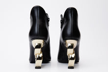Load image into Gallery viewer, The Abriel Black Leather Ankle Women Boot