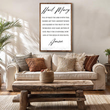 Load image into Gallery viewer, The Hail Mary Faith Sign