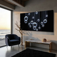 Load image into Gallery viewer, Modern Abstract Bubbles Wall Art