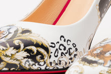Load image into Gallery viewer, The Perugia White Leather Pump Women Shoe