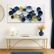 Load image into Gallery viewer, Lotus Leaf Abstract Wall Art VII