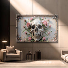 Load image into Gallery viewer, 3D Rose And Skull Wall Art V