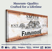 Load image into Gallery viewer, Rustic Farmhouse Personalized Sign III