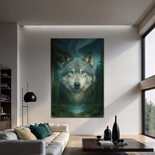 Load image into Gallery viewer, Wolf Northern Symphony Wall Art