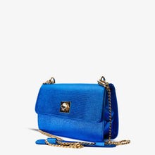 Load image into Gallery viewer, The Maple Sax Blue Leather Handbag