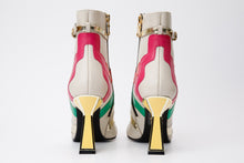 Load image into Gallery viewer, The Tario Cream Leather Ankle Women Boot