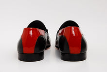 Load image into Gallery viewer, The Maratea Black Leather shoe Bit Loafer Men  Shoe