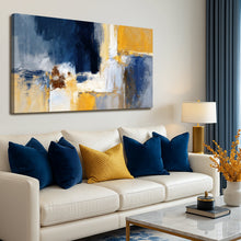 Load image into Gallery viewer, Abstract Geometric Lines Wall Art IV