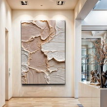 Load image into Gallery viewer, Ivory Minimalist Abstract Wall Art