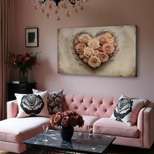 Load image into Gallery viewer, 3D Floral Heart Wall Art III