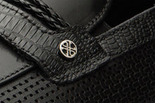 Load image into Gallery viewer, The Acerra Black Leather Loafer Men Shoe Final Sale!