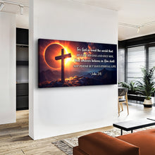 Load image into Gallery viewer, John 3:16: For God So Loved The World Faith Sign III