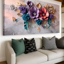 Load image into Gallery viewer, Floral Symphony Wall Art
