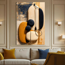 Load image into Gallery viewer, Orange Abstract Harmony Wall Art