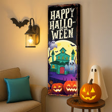 Load image into Gallery viewer, Halloween Welcome Sign