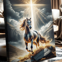 Load image into Gallery viewer, 3D Horse Faith Wall Art II