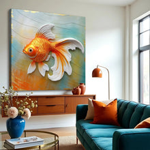 Load image into Gallery viewer, 3D Goldfish Wall Art