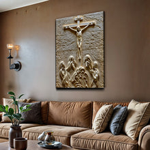 Load image into Gallery viewer, Three Cross Calvary Hill Wall Art
