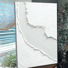 Load image into Gallery viewer, Abstract Minimalist Wave Wall Art