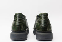 Load image into Gallery viewer, The Adler Green Snk Leather Men Sneaker Limited Edition