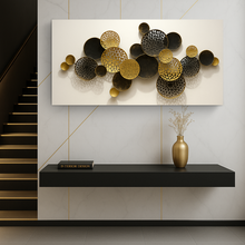 Load image into Gallery viewer, Lotus Leaf Abstract Wall Art V