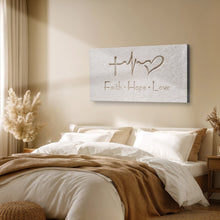 Load image into Gallery viewer, Faith, Hope, Love Faith Wall Art IV