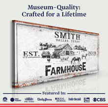 Load image into Gallery viewer, Rustic Farmhouse Personalized Sign II