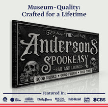 Load image into Gallery viewer, Personalized Spookeasy Bar Sign II