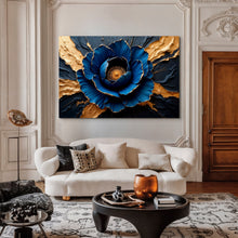 Load image into Gallery viewer, Sapphire Bloom Wall Art