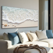 Load image into Gallery viewer, Serene Ocean Wave Coastal Wall Art X