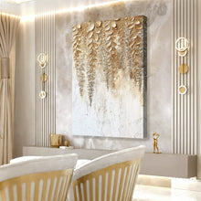 Load image into Gallery viewer, Golden Wisteria Wall Art