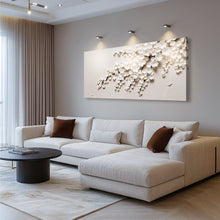 Load image into Gallery viewer, White Cherry Blossom Wall Art