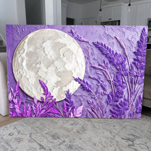 Load image into Gallery viewer, 3D Lavander Moon Wall Art