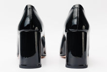 Load image into Gallery viewer, The Ferrara Black Patent Leather Block Heel Pump Women Shoe