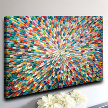 Load image into Gallery viewer, Radiant Bloom Abstract Wall Art