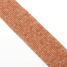 Load image into Gallery viewer, 2.5mm Golden Sunstone Faceted Cube Beads, Sku#U1528