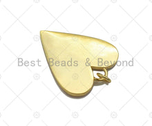Load image into Gallery viewer, Gold Filled Black White Red Blue Enamel Heart Pendant, SKU#L504