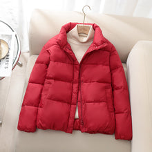 Load image into Gallery viewer, Bread-style Jacket Padded Short Puffer Coat