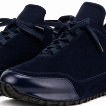 Load image into Gallery viewer, The Hudson Navy Suede Men Sneaker