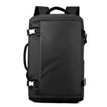 Load image into Gallery viewer, Men's Box-Style Outdoor Nylon Backpack | Business Travel Bag with Air-Cushioned Straps