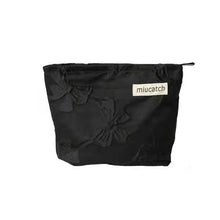 Load image into Gallery viewer, Floral Storage Pouch - Premium Cotton Cosmetic Bag with Nylon Lining